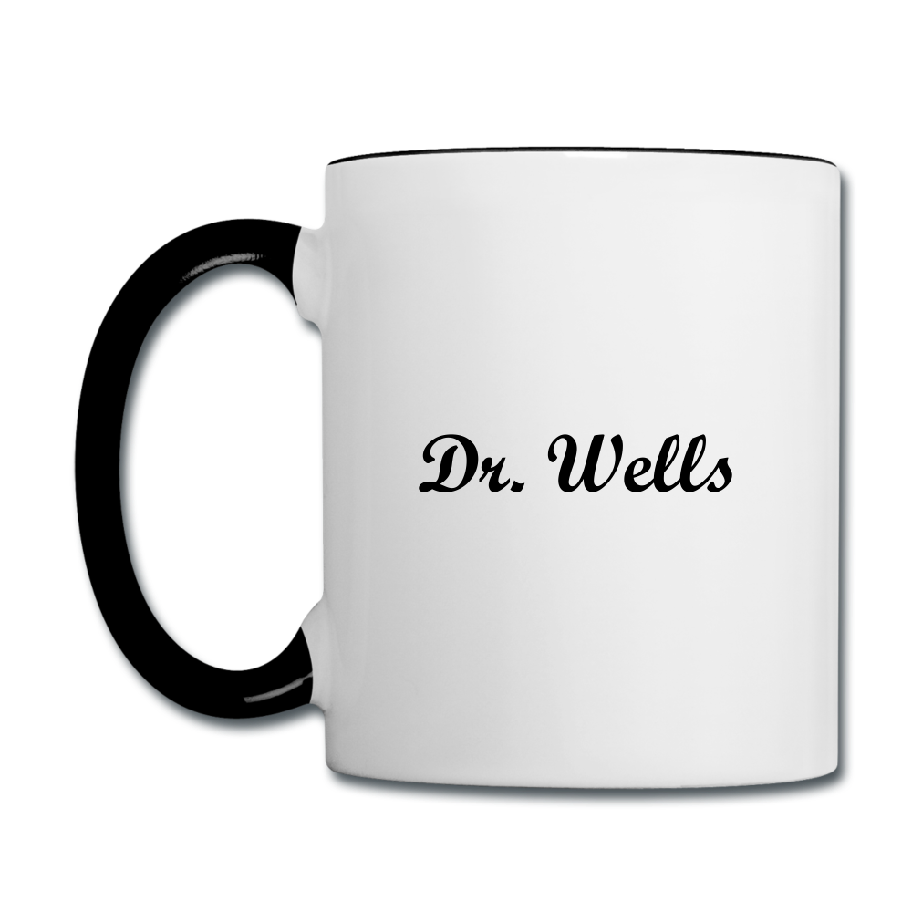 Dr. Wells Coffee Mug - white/black